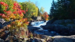 Marsh's Falls on the Oxtongue River