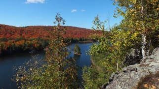 Fall Colors around Patterson's Bay on Oxtongue Lake