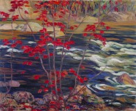 "Red Maple" - by A.Y. Jackson